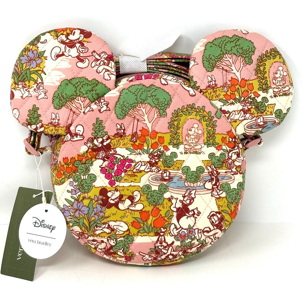 Vera Bradley Mickey’s Promenade Crossbody Bag Mickey Mouse EXACT NWT Ears